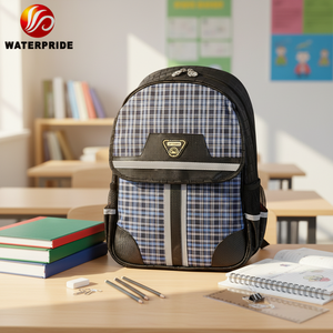 Sac à dos scolaire pour garçons Prideone, mode, motif intégral, résistant à l'eau, polyester et nylon, 16L, rigide, vente en gros - Product Image 1