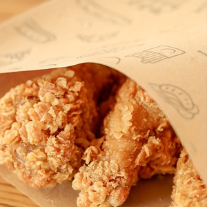 Sacs d'emballage en papier kraft personnalisés pour restaurants, résistants à l'huile, de qualité alimentaire, pour pain et sandwichs, avec design <span class=keywords><strong>anti</strong></span>-adhésif, vente en gros - Product Image 3