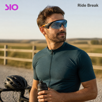 Lunettes de cyclisme intelligentes 5.3, autonomie de 4-5h, charge magnétique, commande par bouton, portée de 10m, lunettes de soleil audio pour sports de plein air