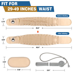 <strong>Decompression</strong> Belt <strong>Spinal</strong> Traction Device Back <strong>Brace</strong> Belt Inflatable Lumbar Support for Lower Back Pain Relief Women Men - Product Image 4