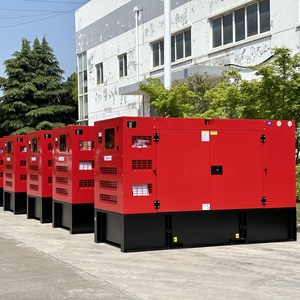 Gensetオリジナル英国ブランドエンジンサイレント/オープン120kva 150kva 180kva 200kvaパーキングジェネレーターセット付き - Product Image 2
