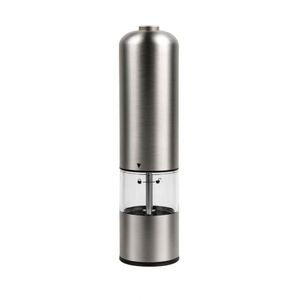 Juego de Molinillos de Pimienta Eléctricos de Cerámica con Cuerpo de Acero Inoxidable, Funciona con Batería, para Uso en la Cocina del Hogar, Molinillo de Pimienta y Sal Marina - Product Image 5