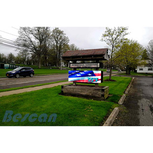 BESCAN P5 Pantalla LED <span class=keywords><strong>fija</strong></span> para exteriores Pantalla <span class=keywords><strong>de</strong></span> publicidad LED <span class=keywords><strong>de</strong></span> <span class=keywords><strong>vidrio</strong></span> <span class=keywords><strong>de</strong></span> alta visibilidad - Product Image 2