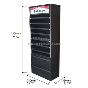 Sản xuất thuốc lá cửa hàng bán lẻ hiển thị đứng Tủ Dispenser trong thuốc lá kệ trưng bày để bán tùy chỉnh khói cửa hàng kệ - Product Image 3