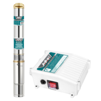 Pompe immergée JCTOP 220V SD en acier inoxydable avec turbine en cuivre pour l'alimentation en eau domestique et l'augmentation de pression