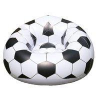 Canapé gonflable d'extérieur, pouf pliable pour basketball et football, chaise longue au design moderne et simple pour festival de musique, camping, fête au bord de la piscine