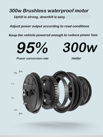 Skuter Listrik Lipat Portabel untuk Dewasa dengan Suspensi Depan dan Rem 201-500W 36V Bersertifikasi CE Kecepatan Maks <30km/jam
