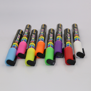 Rotuladores de tiza líquida de 10 colores con puntas reversibles para vidrio, metal, espejos, <span class=keywords><strong>pizarra</strong></span> blanca - Product Image 5