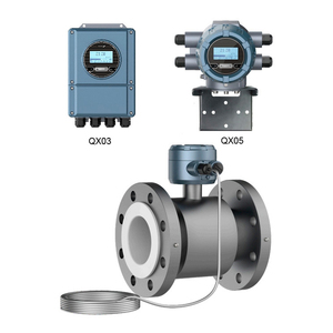Medidor de Flujo DWEL FME100, Sensor de Flujo Magnético Sanitario con Brida de Acero Inoxidable, Magmetro 4-20mA RS485 HART Pulse - Product Image 6