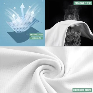 Nuova Maglia Oversize 3XL Personalizzata per Donne, T-Shirt Estiva Traspirante in Rete con Stampa Sublimatica, Stile Football - Product Image 3