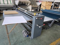 Feuille de stratification manuellement cannelure de stratification collant la machine pour la fabrication de carton ondulé de 3 couches