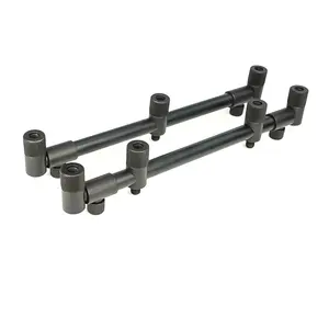 Barres de pêche à la carpe en aluminium Hirisi pour 3 cannes à pêche support de canne à pêche BZK accessoires de pêche - Product Image 6