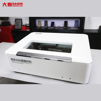 Daqin Nouvelle machine de découpe laser pour protecteur d'écran en verre trempé Laser CO2 200W avec refroidissement par eau Tube de logiciel de contrôle CNC