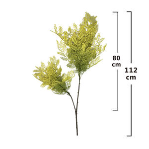 Hierba persa Yuanbao, grandes plantas de helecho de Boston artificiales, arbustos de imitación para el hogar, Garde de interior, 2 uds., 2 uds. - Product Image 1