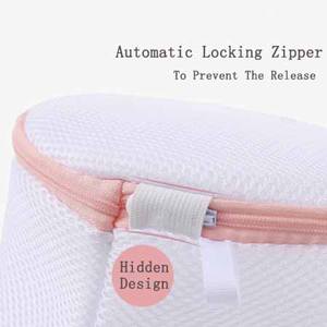 Plier sous-vêtements soutiens-gorge blanchisserie Lingerie chaussette protéger panier <span class=keywords><strong>de</strong></span> <span class=keywords><strong>lavage</strong></span> sacs en maille sacs en <span class=keywords><strong>filet</strong></span> à linge - Product Image 4