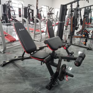 אימון משקל מאמן כושר כושר ציוד כושר אימון מתכוונן לשבת על ספסל תרגיל כושר מקיף - Product Image 2