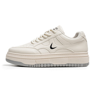 Nuevas Zapatillas Blancas de Suela Gruesa para Hombre, Calzado Deportivo Casual a la Moda - Product Image 2