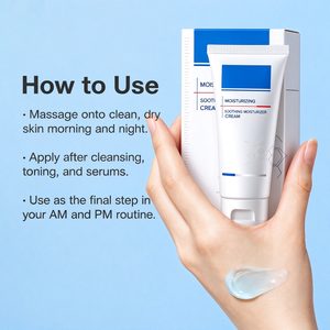 Crème hydratante quotidienne douce, composée de cinq types d'acide hyaluronique, de squalane et d'extrait de probiotiques pour une hydratation longue durée de la peau - Product Image 6