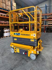 <span class=keywords><strong>Plataforma</strong></span> Elevadora de Tijera Eléctrica de Baja Altura 6.6m XG0608HA para Trabajo Aéreo en Interiores, Marca Global Top 3 - Product Image 6