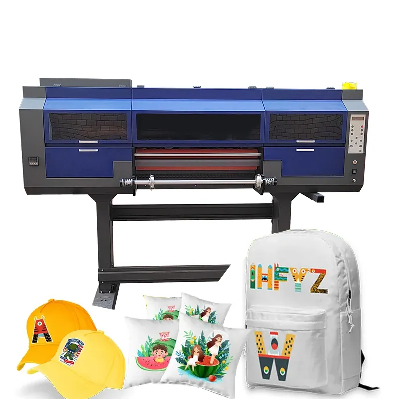 Custom Competitive Price A3 A4 60cm Roll To Roll UV DTF Printer With Laminator