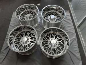 KYKY 22x12 22x14 24x12 24x14 26x16 28x16深皿鍛造4x4オフロード8x170 8x180 8x6.5 6x5.5ポリッシュトラックホイール - Product Image 2