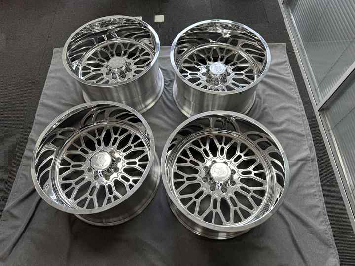 Alibaba Rims KYKY 22x12 22x14 24x12 24x14 26x16 28x16 Deep Dish Forged 4x4 Offroad ...