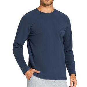 Chemise thermique à manches longues pour homme, style actuel, chaude pour l'hiver, écologique, respirante, coupe classique, en toile, couche de base douce - Product Image 1