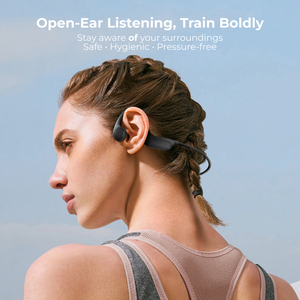 IP54 Waterproof Ear-hook Swimming Bluetooth 6.0 Bone Conduction Earphones Sport Wireless Type C Low Latency <strong>Headphones</strong> - Product Image 2
