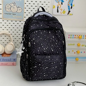 New female college student Korean version L capacity Dyeing effect Starry sky pattern Lightweight Casual <b>backpack</b> For commuting - Product Image 1