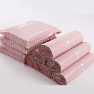 Custom 100% biodegradable Printing Pink Plastic poly mailers bag mailing bags Custom Logo plastic poly bag