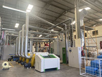Machine de découpe et de recyclage automatique de tissus textiles à haute capacité YYSB avec composants à roulements