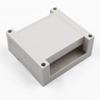 95*90*40mm PLC industriel Din Rail boîtier boîtier de montage électronique ABS plastique boîte de jonction câble sortie boîtier