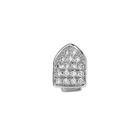 G-057 Nouveau Micro-Pavé Zircon Unique Or Dents Grills Micro-Pavé Zircon Hip-Hop Corps Bijoux Rappeur Bracelet Fabricant