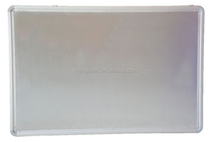 Tableau blanc magnétique moderne en métal à effacement à sec avec cadre en aluminium et crochets mobiles <span class=keywords><strong>pour</strong></span> l'enseignement - Product Image 6