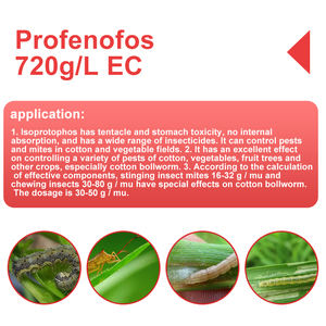 Profenofos 720g/L EC a Prezzo di Fabbrica, Insetticida Organofosforico per il Controllo di Falchi del Riso e Verme della Boll, Pesticida Antiparassitario - Product Image 5