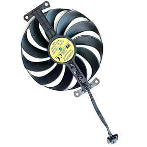 Ventilateur de remplacement pour carte graphique ASUS Radeon <span class=keywords><strong>RX6400</strong></span> 4GB PHOENIX OC, flambant neuf, T129215SU FDC10U12D9-C 95MM 6PIN - Product Image 4