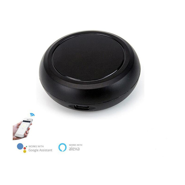 Smart Universal WiFi IR Remote Control Tuya Alexa Compatible RF 433MHz/315MHz Home Travel Hotel APP Voice Control for AC TV Fan