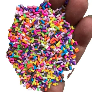 1mm Polymer Hot Clay Streu sel Simulation Praline für künstliche Kuchen Dekoration DIY Craft Tiny Plastic Klei Zubehör