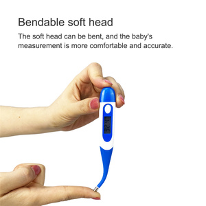 Thermomètre numérique portable à tête flexible pour enfants et adultes, usage clinique, hospitalier, électronique, pour <span class=keywords><strong>anus</strong></span>, aisselle et oral - Product Image 4