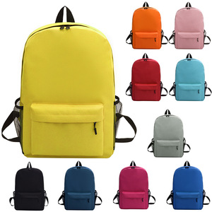 Customizable Logo Pattern Printed Primary Secondary Students Backpack Promotional School Bag