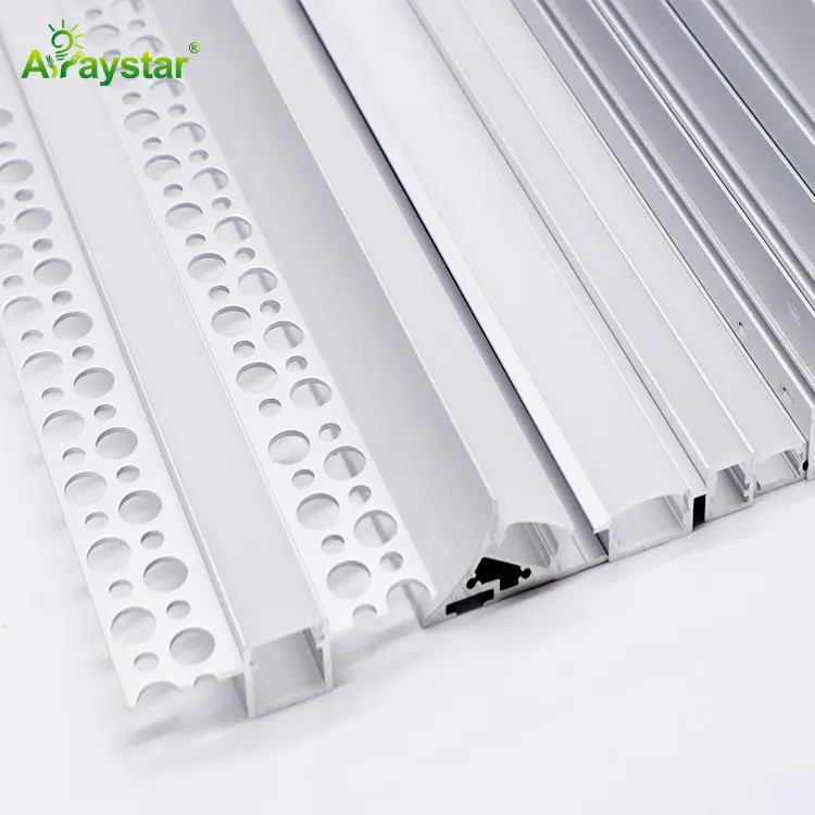 LED Strip Profile with Diffuser PC cover and Extrusion Channel light LED Aluminium Profile for LED Strip