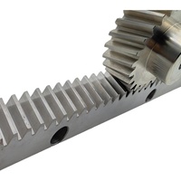 Norme européenne OEM 1.25m 1.5m 2m 3m 4m crémaillère et pignon hélicoïdal pour routeur CNC Plasma Machine Motion