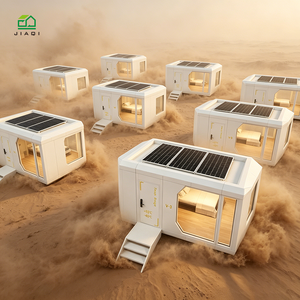 Casa Modular de Aluminio Independiente de la Red Eléctrica, Villa Ecológica Solar para Sitios Remotos del Medio Oriente - Product Image 1