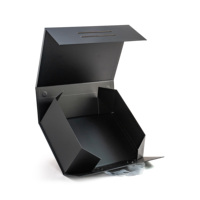 Service OEM et de moulage sur mesure, boîtes en papier kraft pliables de luxe, recyclables, magnétiques, pour chaussures, vêtements, sneakers, avec ruban