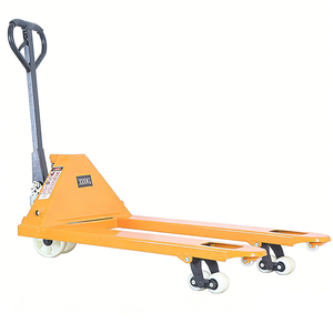 Chariot à palettes manuel de 6600 lb de capacité, 27 " x 48 ", vérin hydraulique renforcé pour charges lourdes - Product Image 1