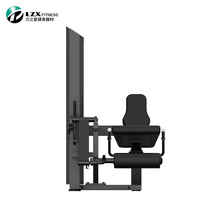 Machine à double fonction pour curls et extensions de jambes, équipement de fitness commercial réglable pour l'exercice de renforcement musculaire