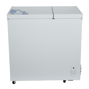 双温度390L双门隔间批发超市商用Congelador卧式冷柜 - Product Image 5