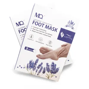 MQ Best Selling Natural Lavender Moist Moisturizing to Improve Chapped Feet Fine Lines Dry Calluses Dead Skin Foot Mask
