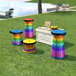 Taburete Telescópico Plegable al por Mayor para Exteriores, Portátil y Ligero para Viajes y Pesca - Product Image 4