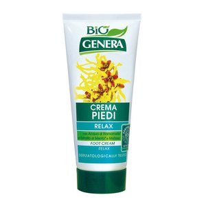 GENERA BIO CREMA PER I PIEDI 100ML ACQUA DI HAMAMELIS/MENTA/BALSAMO DI LIMONE - Product Image 1